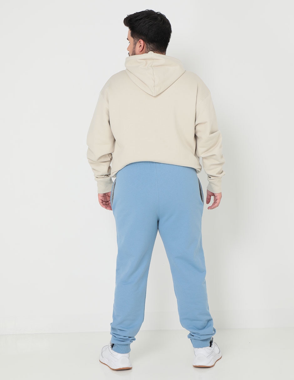 Pants regular con elástico para hombre 2