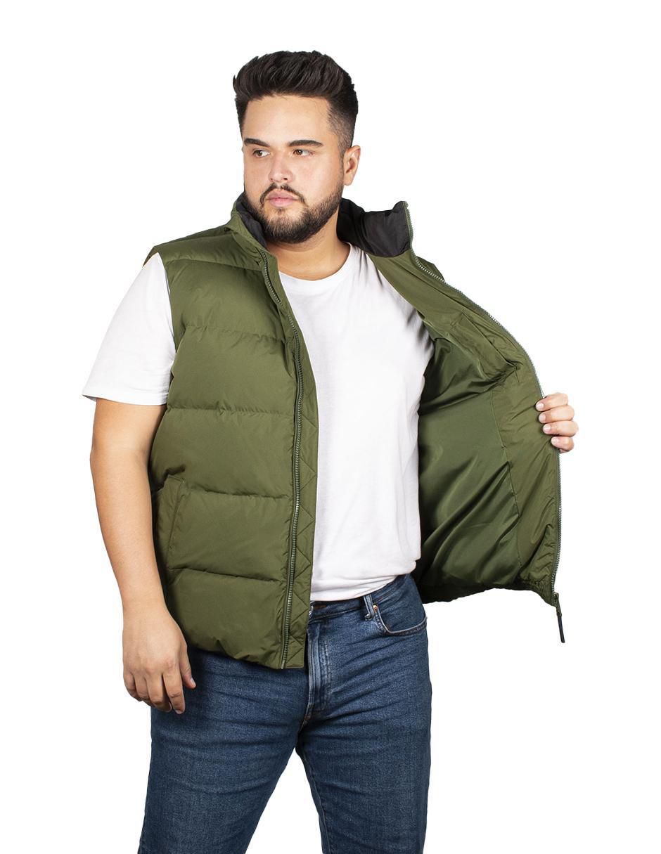 "chaleco" greenlander no poliéster capitonado "para hombre"