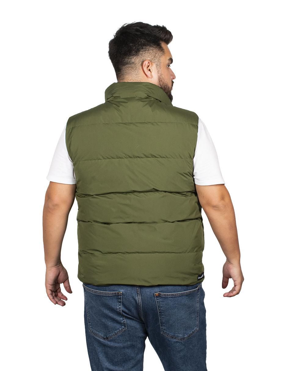"chaleco" greenlander no poliéster capitonado "para hombre"