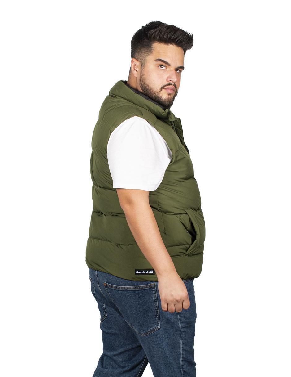 "chaleco" greenlander no poliéster capitonado "para hombre"