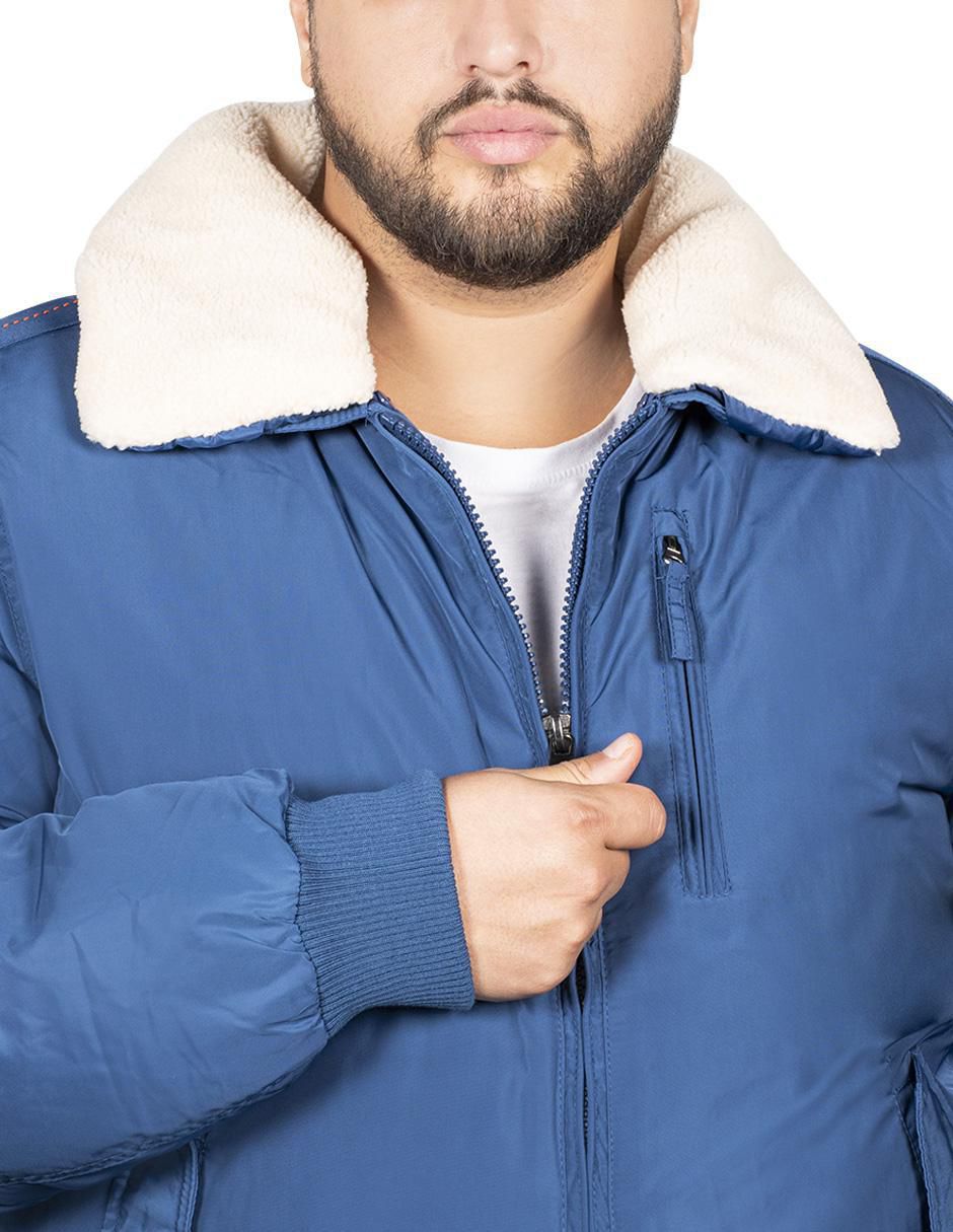 Chamarra impermeable con bolsillos para hombre 5