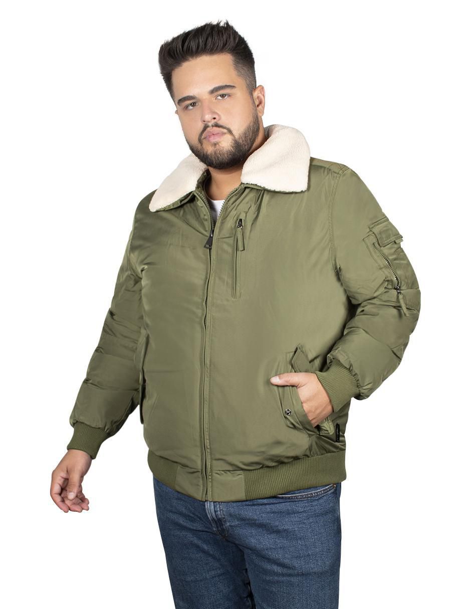 Chamarra impermeable con bolsillos para hombre 3