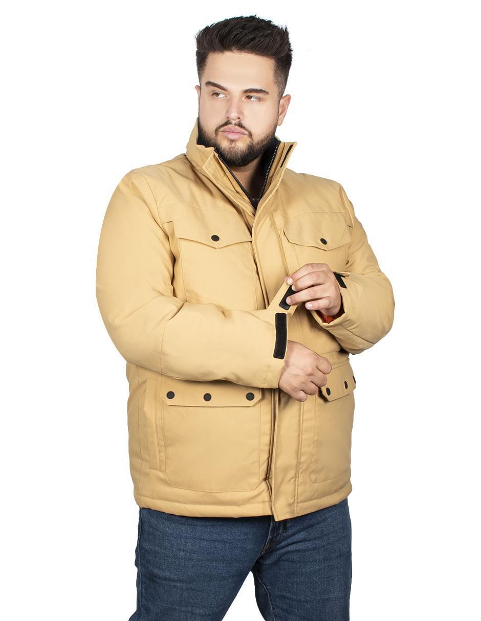 Chamarra impermeable con bolsillos para hombre 3