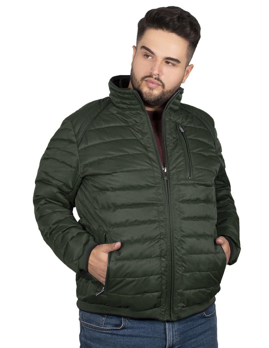 Chamarra impermeable con bolsillos para hombre