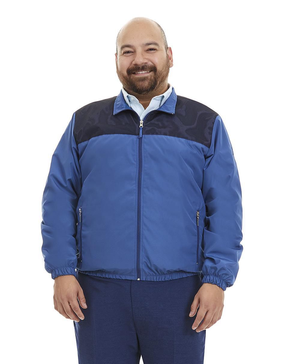 Chamarra con bolsillos para hombre