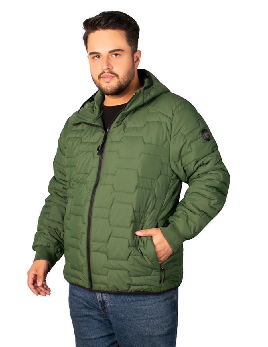 Chamarra acolchada capitonada para hombre 1