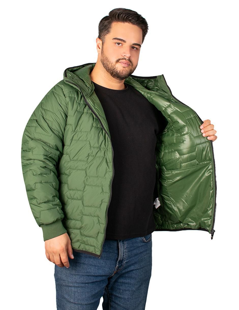 Chamarra acolchada capitonada para hombre 2