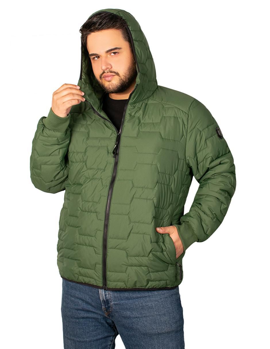 Chamarra acolchada capitonada para hombre 5