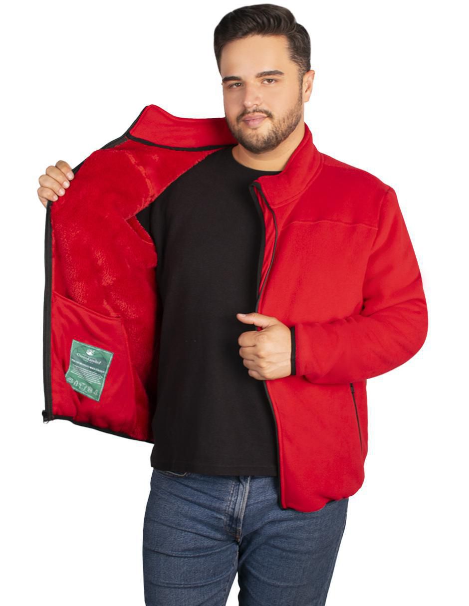 "chamarra" casual greenlander no "de" poliéster sin diseño "para hombre"