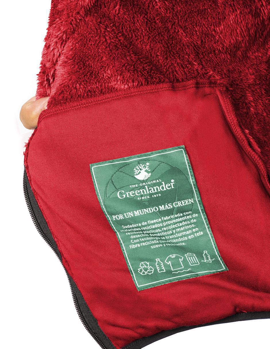 "chamarra" casual greenlander no "de" poliéster sin diseño "para hombre"