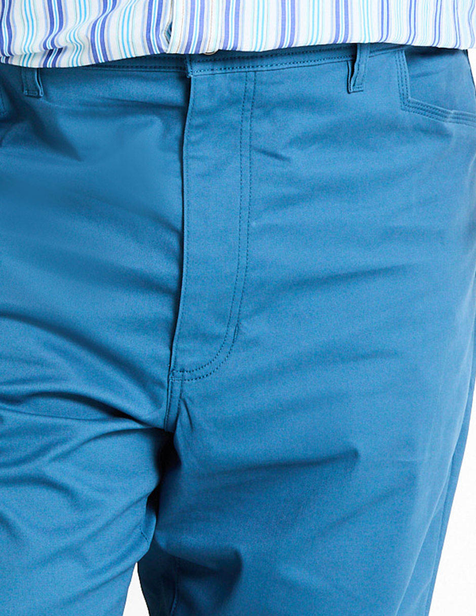 Pantalón recto de algodón para hombre 4