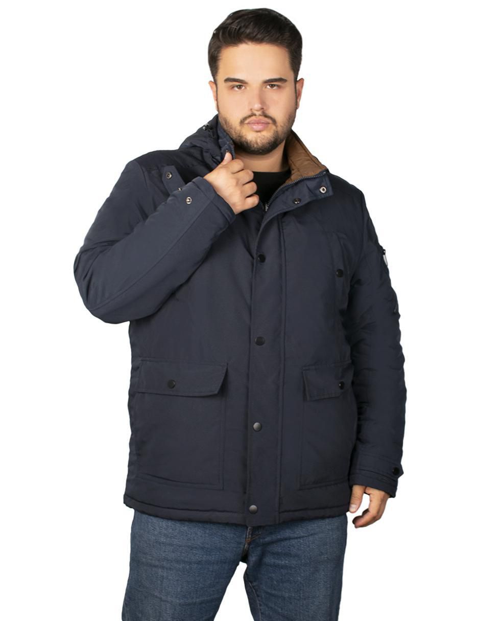 Chamarra acolchada impermeable reversible para hombre Chamarra acolchada impermeable reversible para hombre
