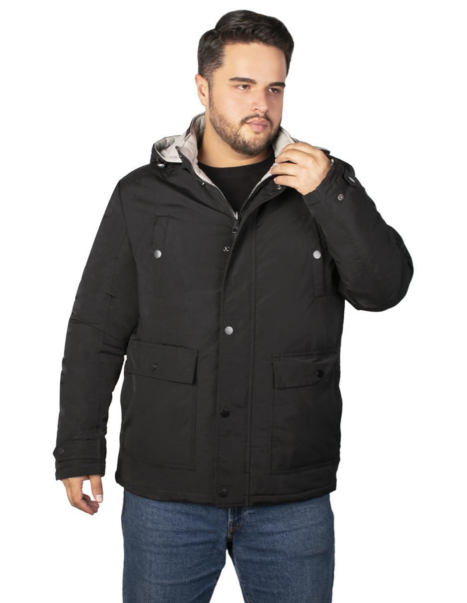 Chamarra acolchada impermeable reversible para hombre Chamarra acolchada impermeable reversible para hombre