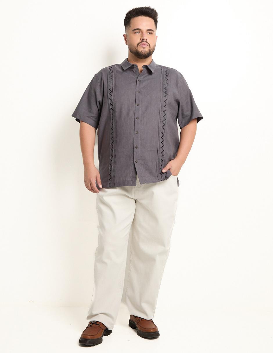 Pantalón recto de algodón para hombre 3