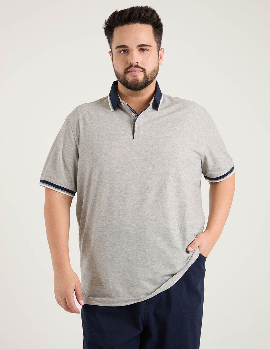 Playera tipo polo para hombre
