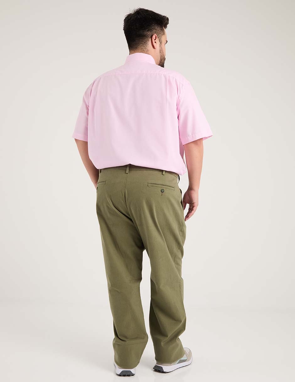 Pantalón recto de algodón para hombre 2