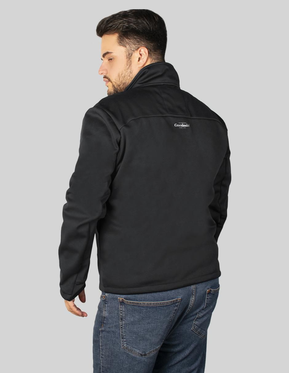 Chamarra cuello a contraste para hombre 5