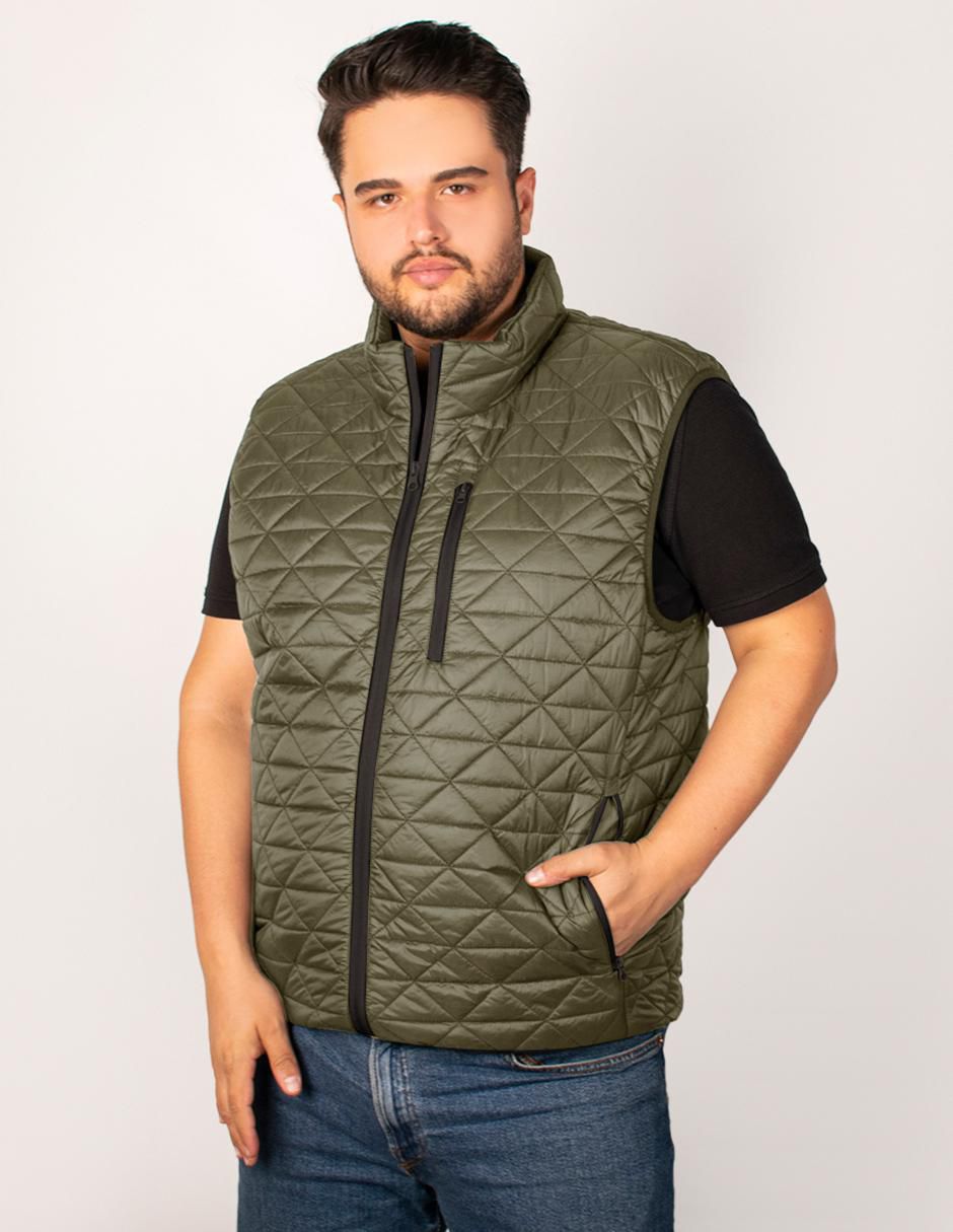 "chaleco" greenlander no poliéster capitonado "para hombre"