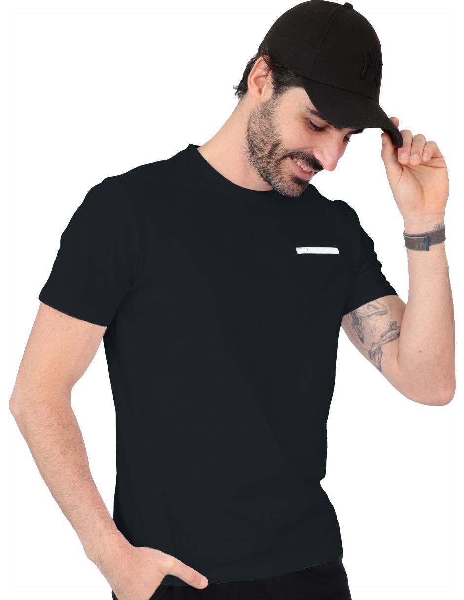 Playera cuello redondo para hombre 2