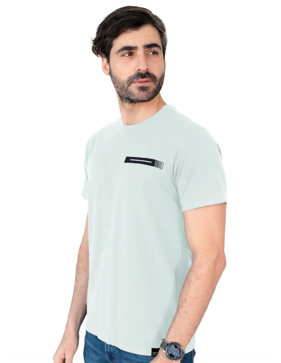 Playera cuello redondo para hombre 2