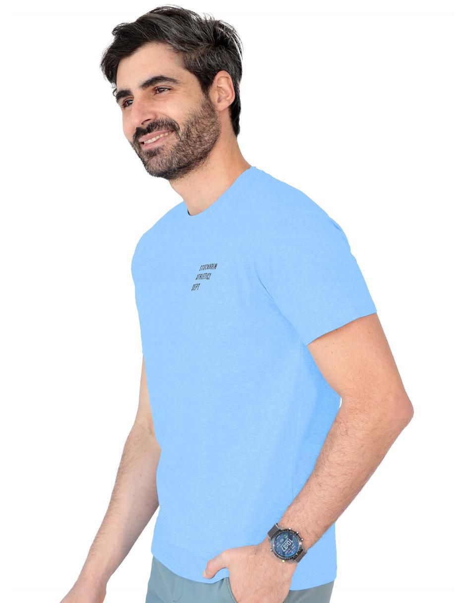 Playera cuello redondo para hombre 2