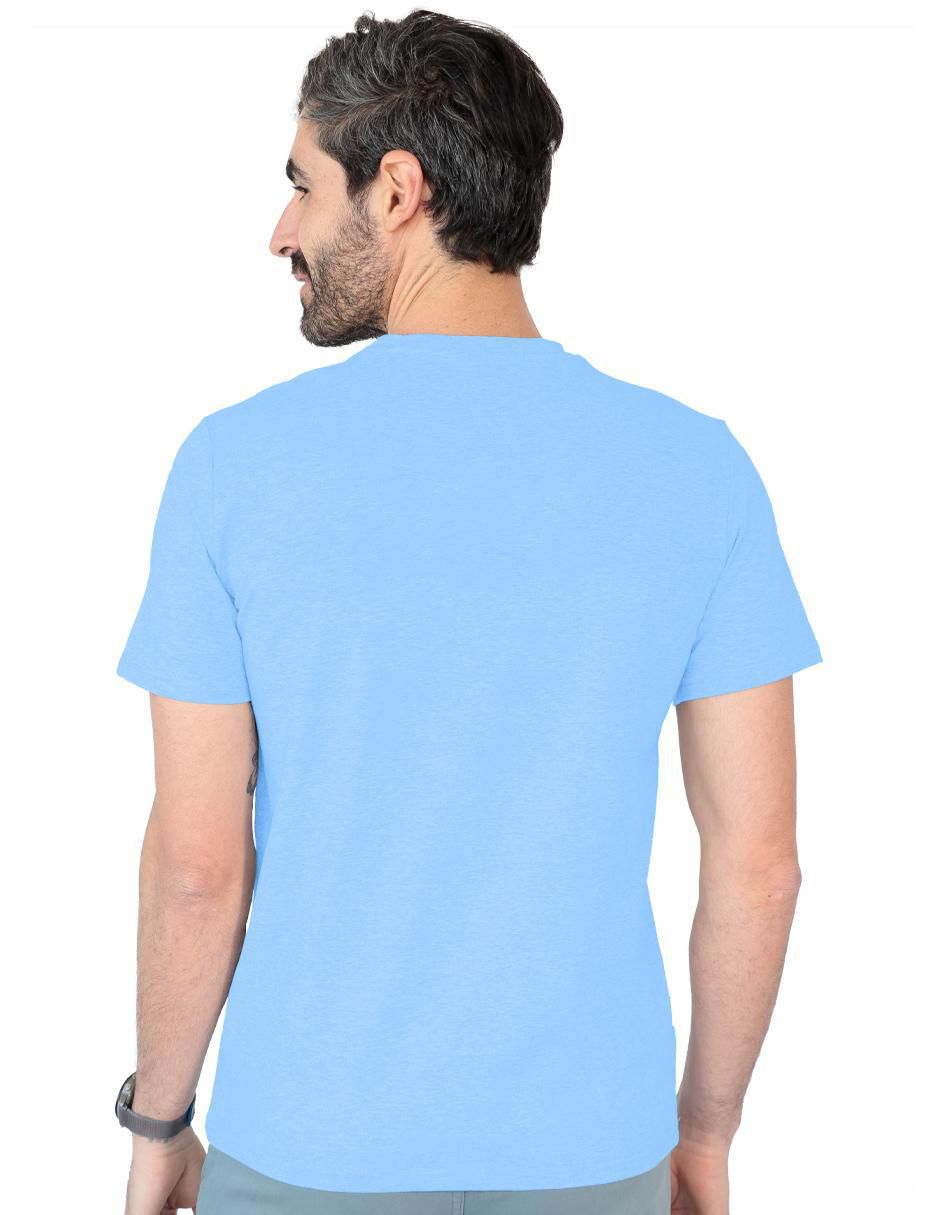 Playera cuello redondo para hombre 4