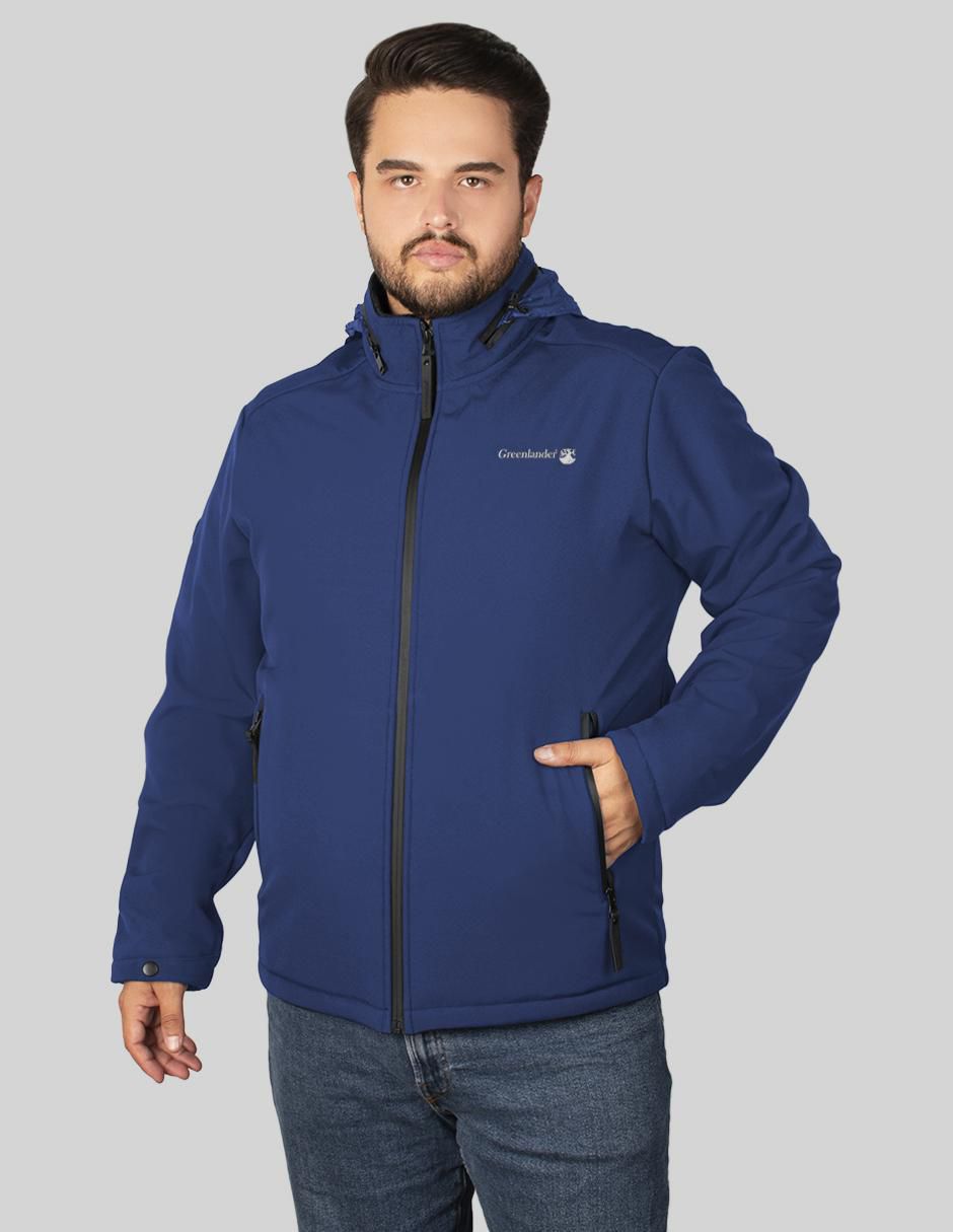 Chamarra casual capucha para hombre Chamarra casual capucha para hombre