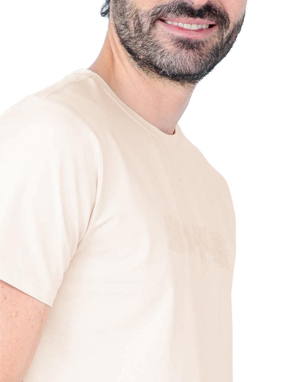 Playera cuello redondo para hombre 2