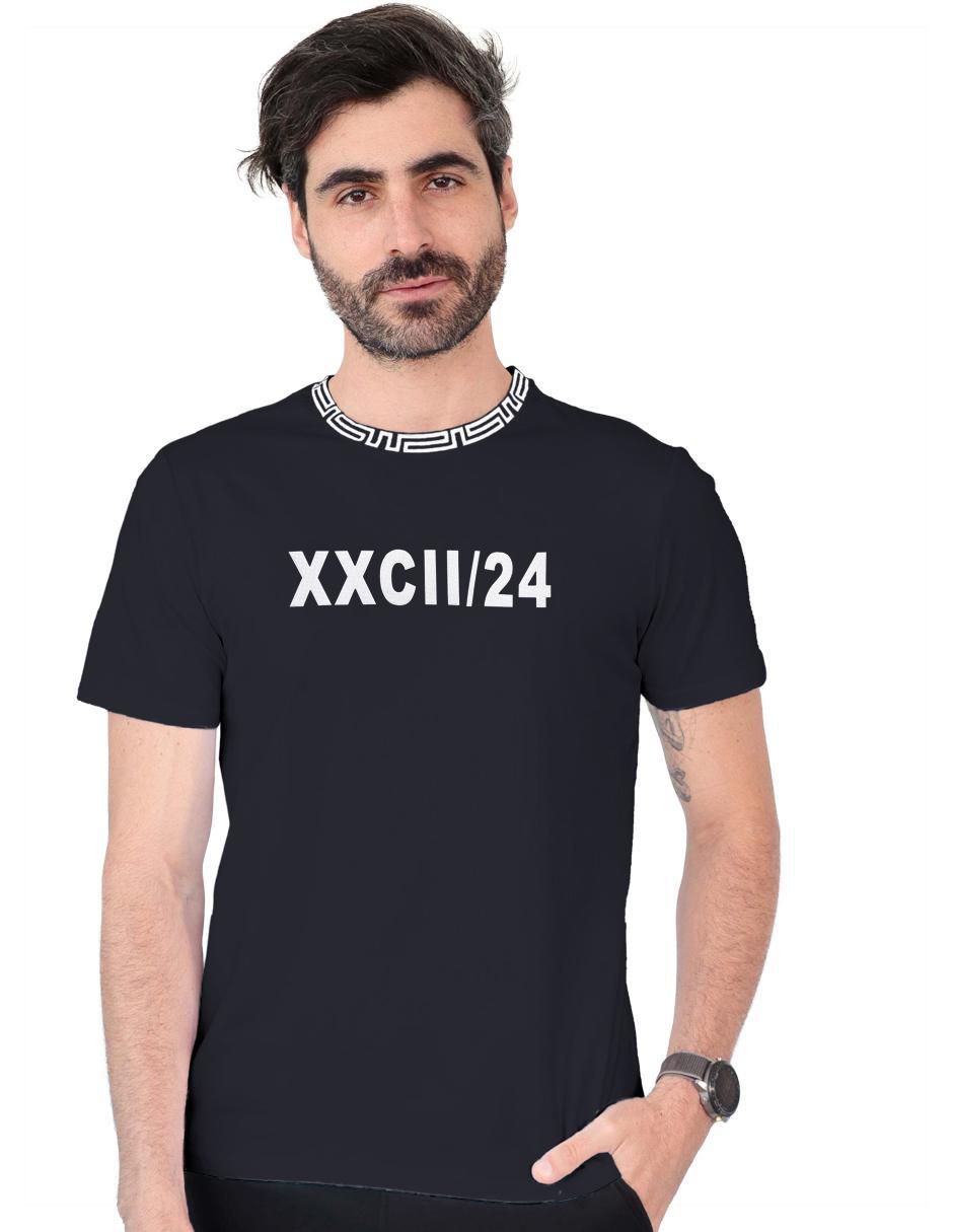 Playera cuello redondo para hombre