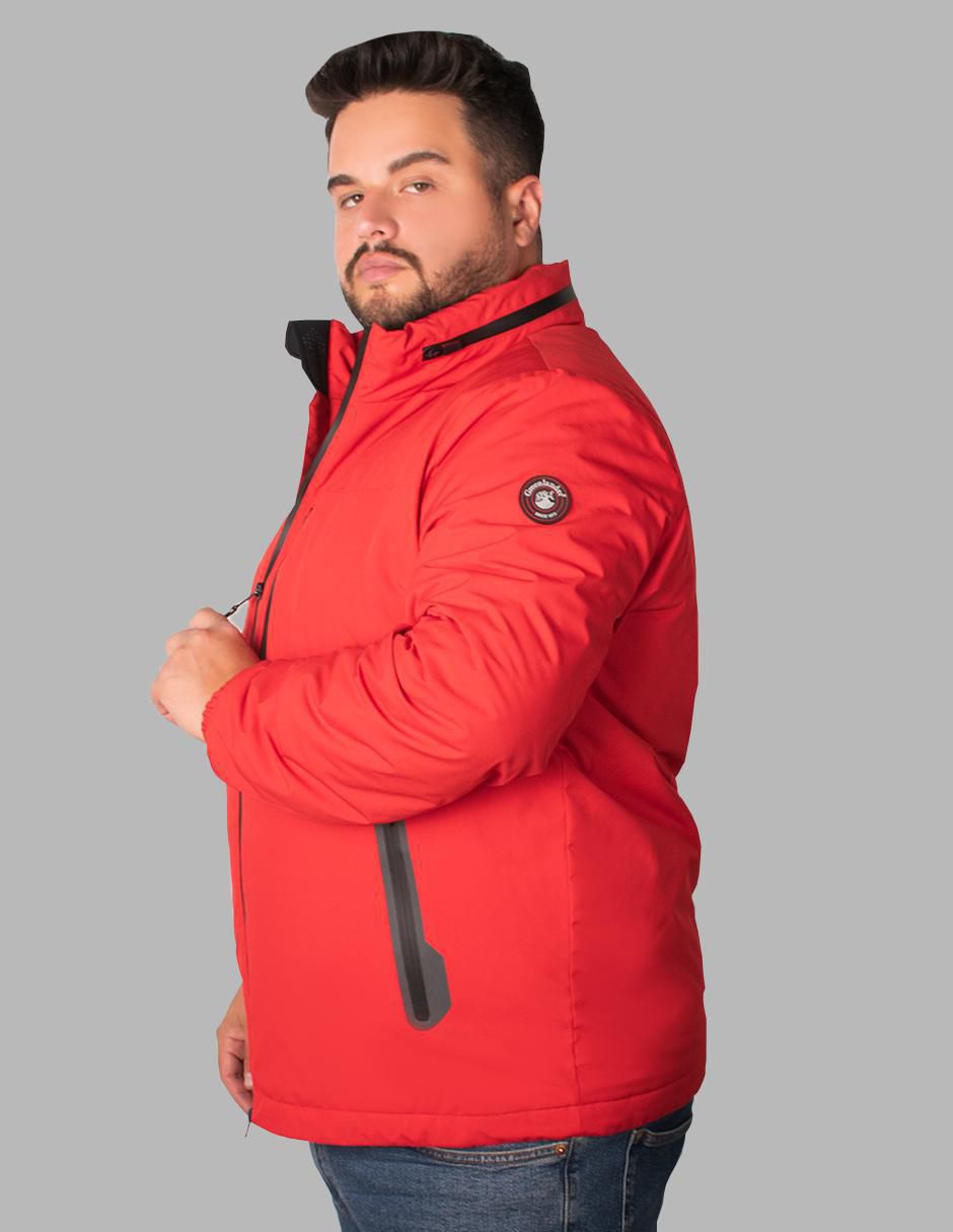 Chamarra parka impermeable con capucha para hombre 4