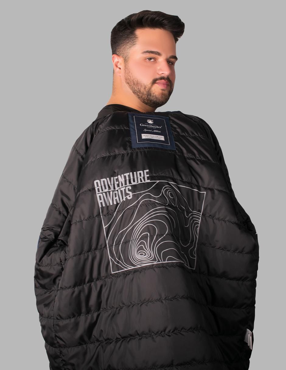 Chamarra parka impermeable con capucha para hombre 7