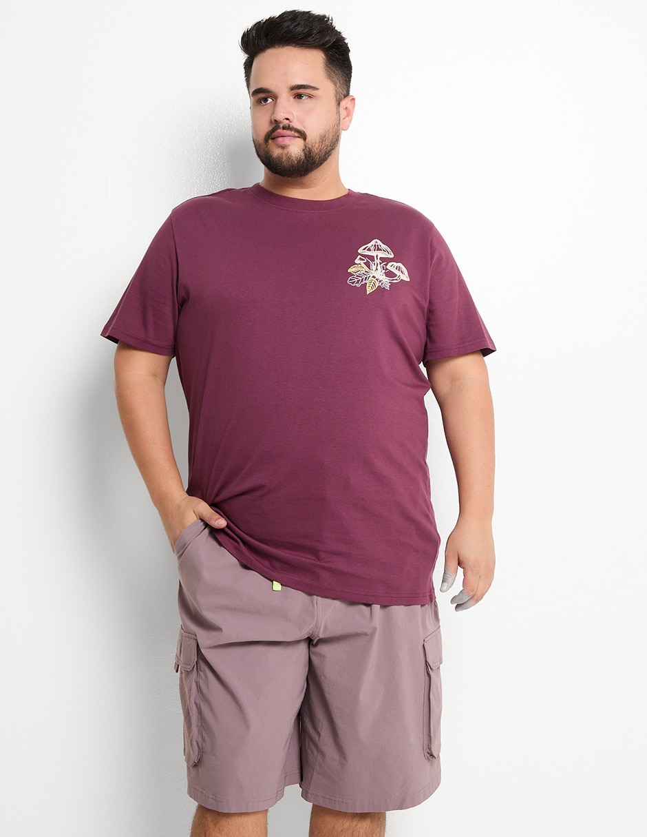 Playera cuello redondo para hombre