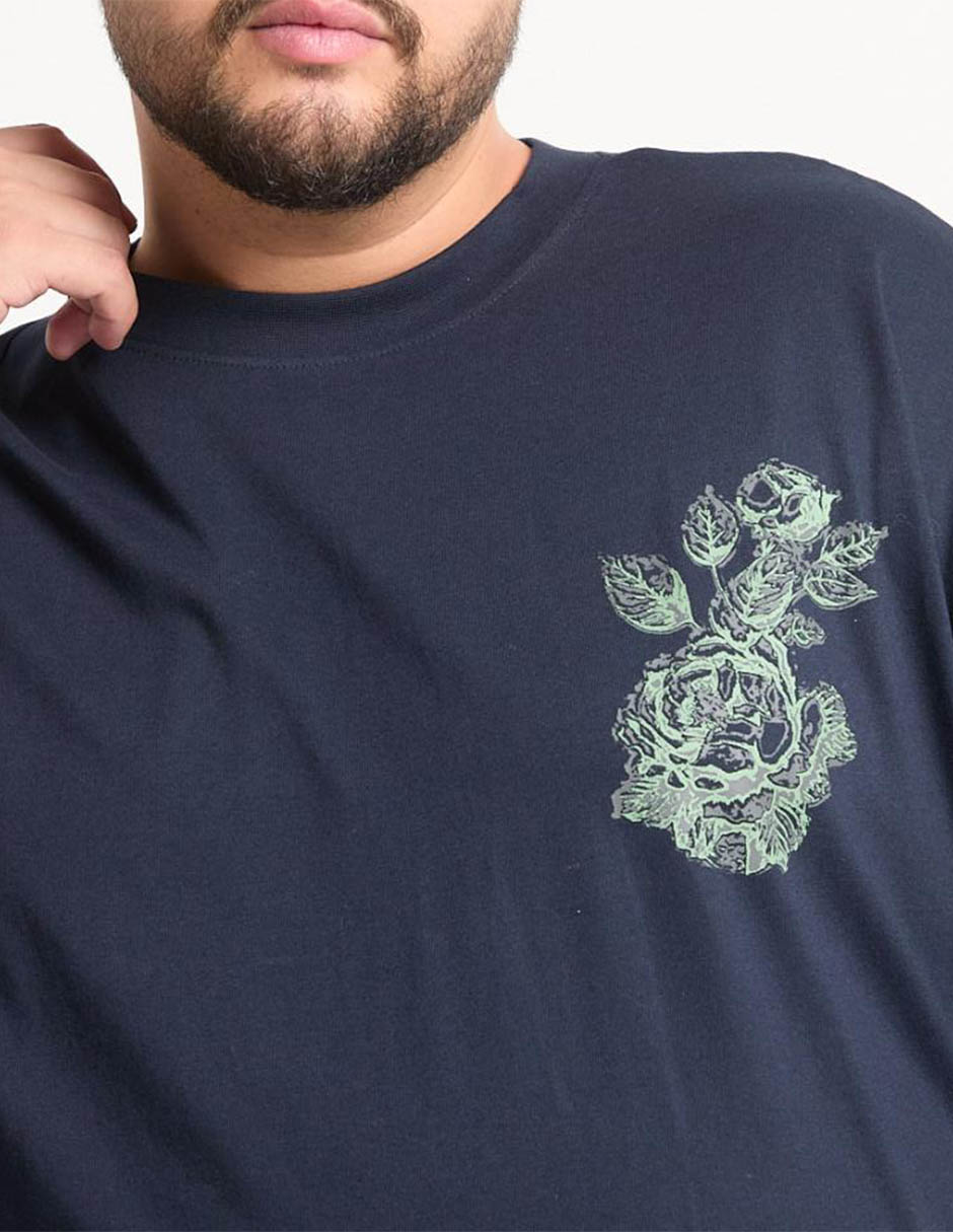 Playera cuello redondo para hombre 4