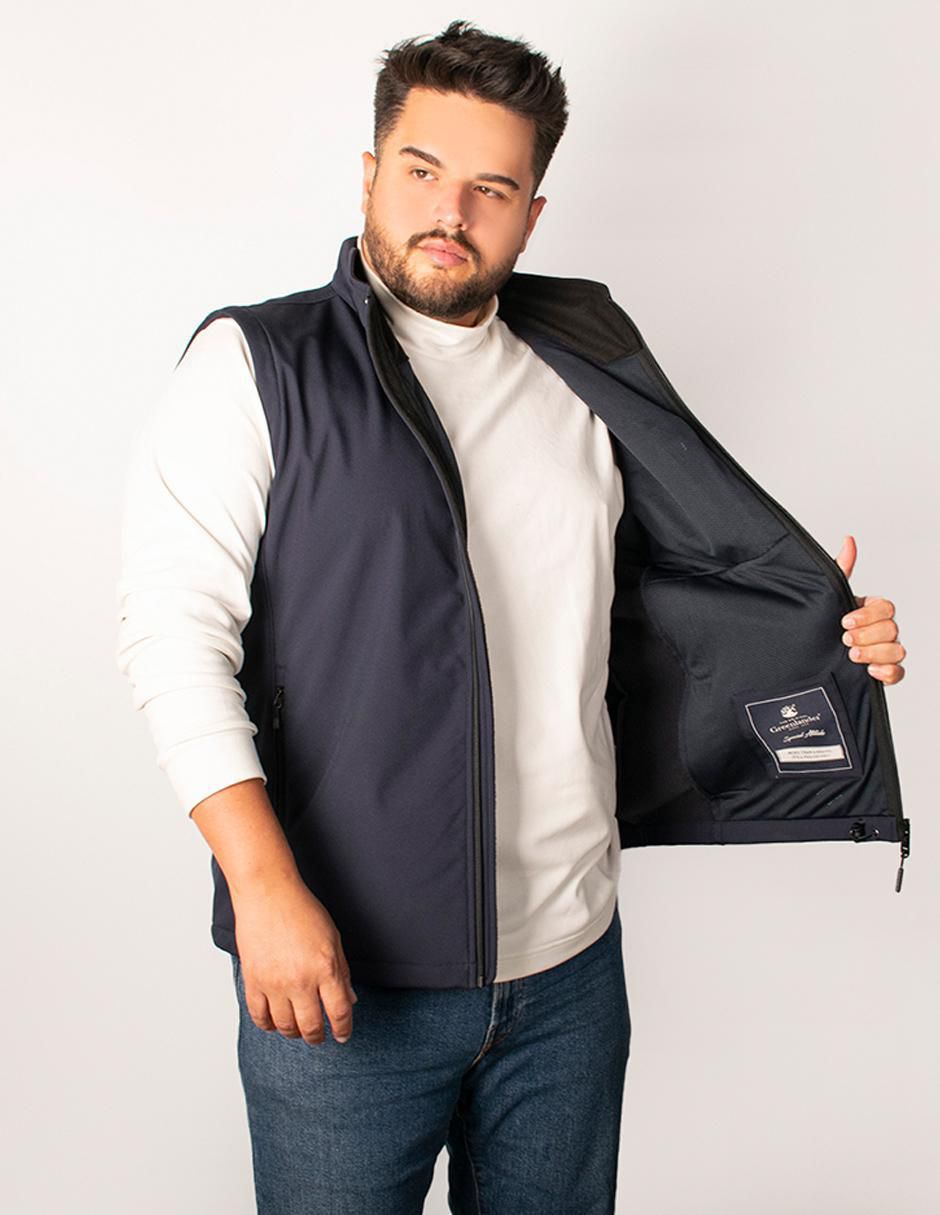 Chaleco impermeable con bolsillos para hombre 2