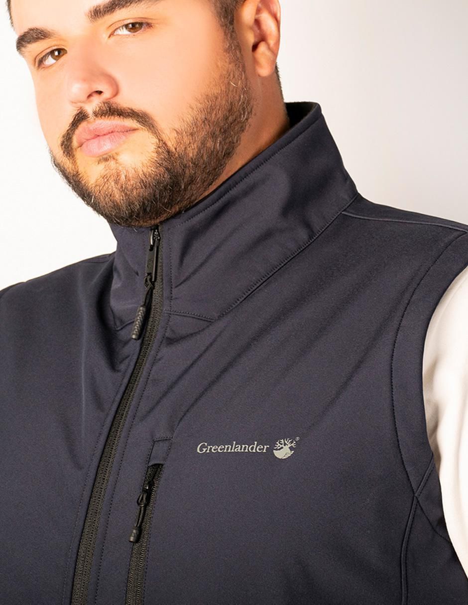 Chaleco impermeable con bolsillos para hombre 3