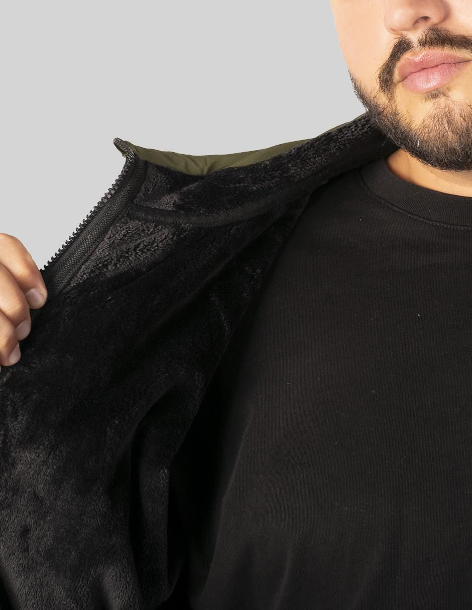 Chamarra casual Greenlander impermeable con bolsillos para hombre