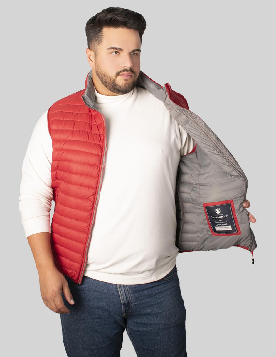 "chaleco" greenlander no poliéster capucha desmontable "para hombre"