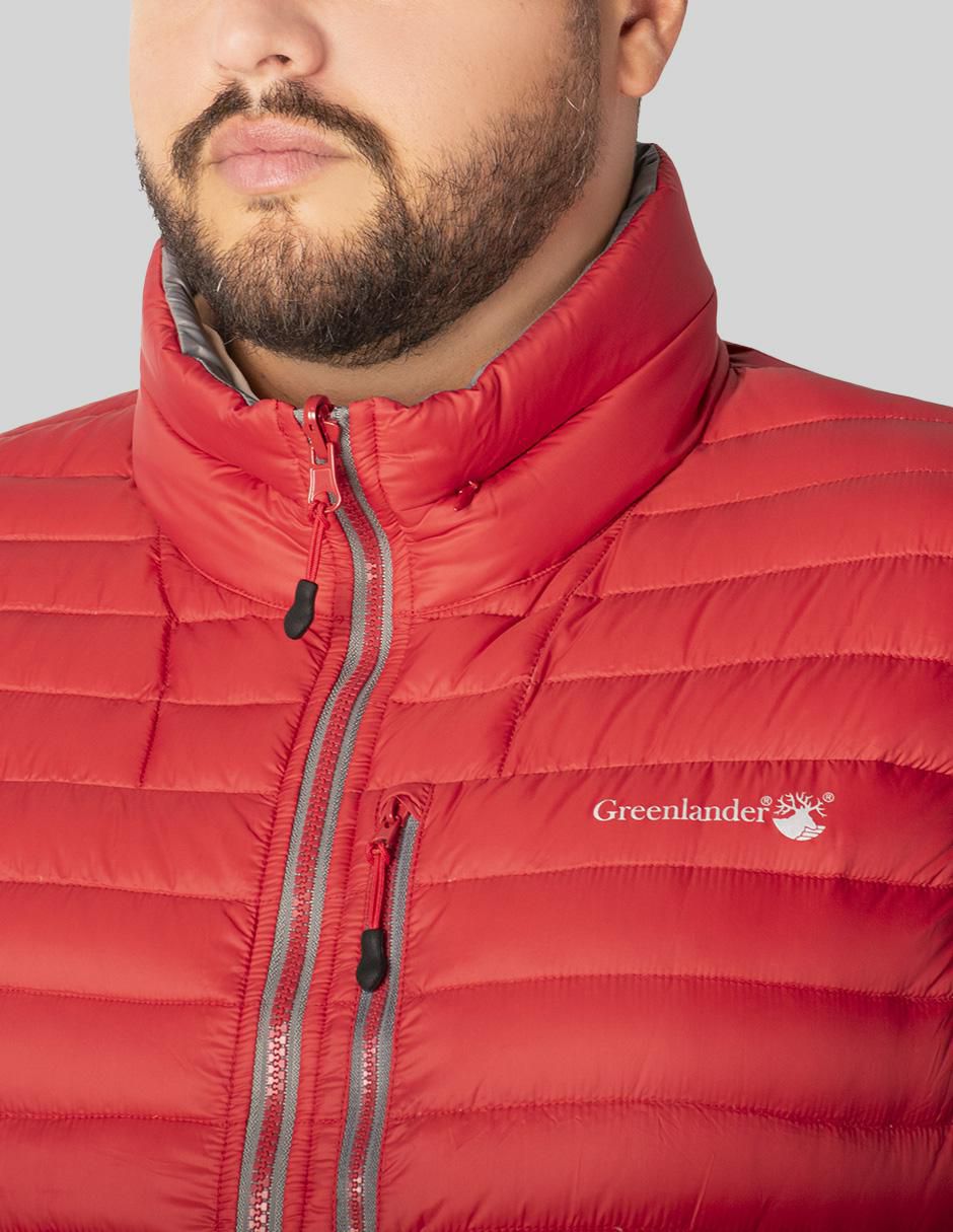 "chaleco" greenlander no poliéster capucha desmontable "para hombre"