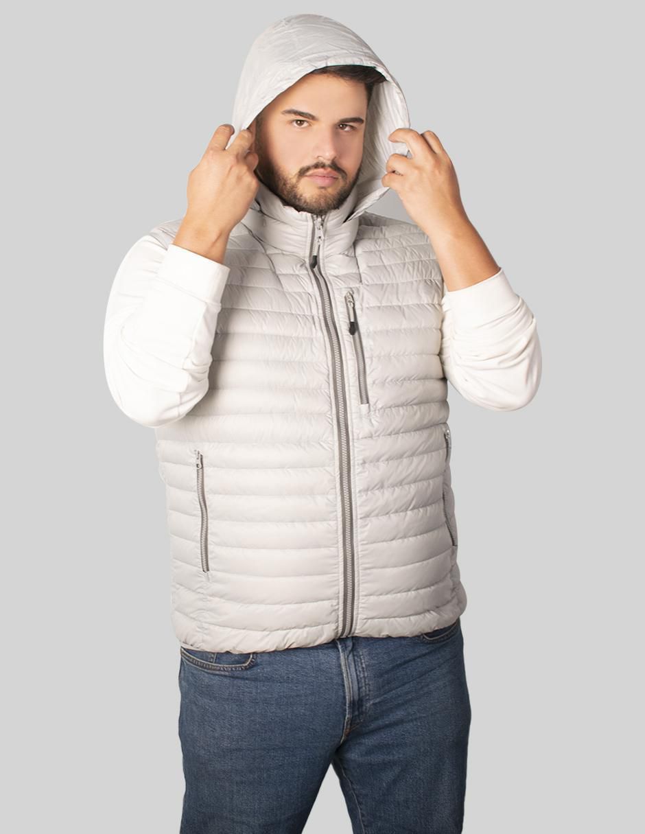 Chaleco capucha desmontable para hombre 6