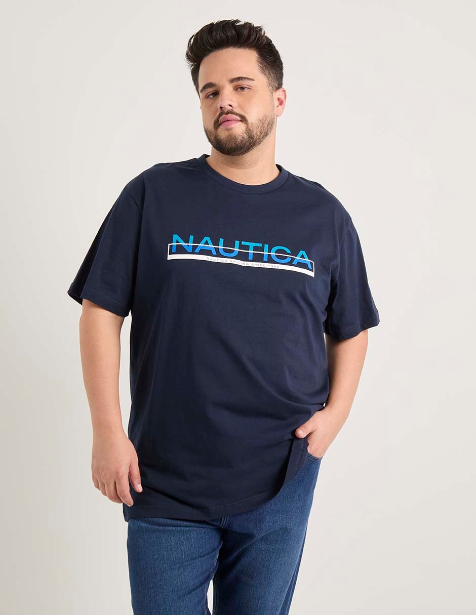 Playera cuello redondo para hombre