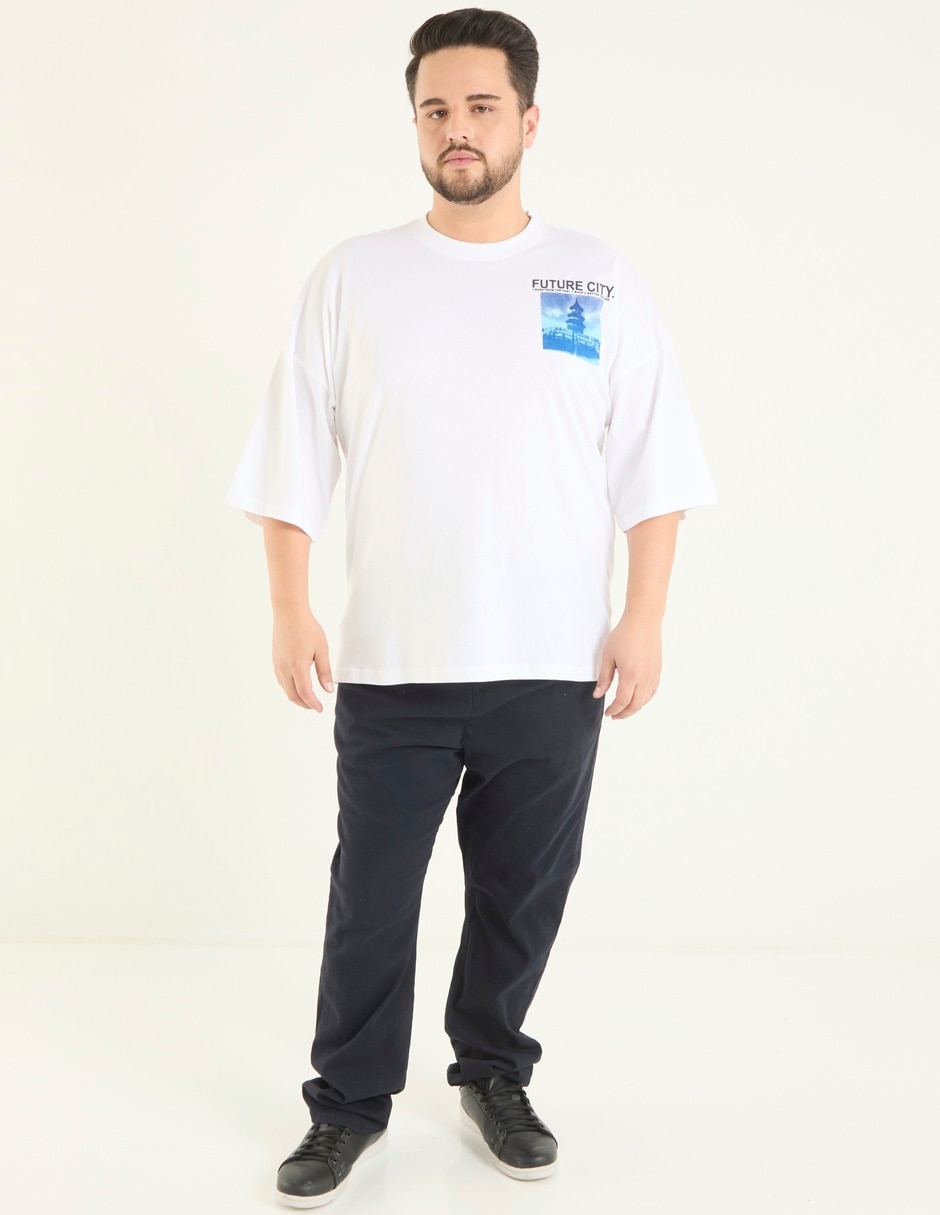 Playera cuello redondo para hombre 3
