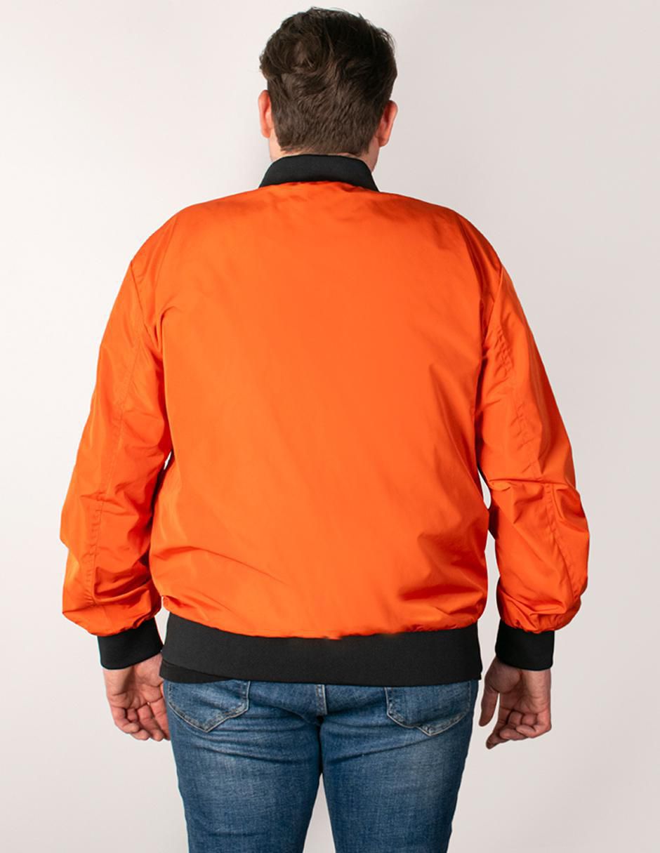 "chamarra" bomber greenlander no "de" poliéster con bolsillos "para hombre"