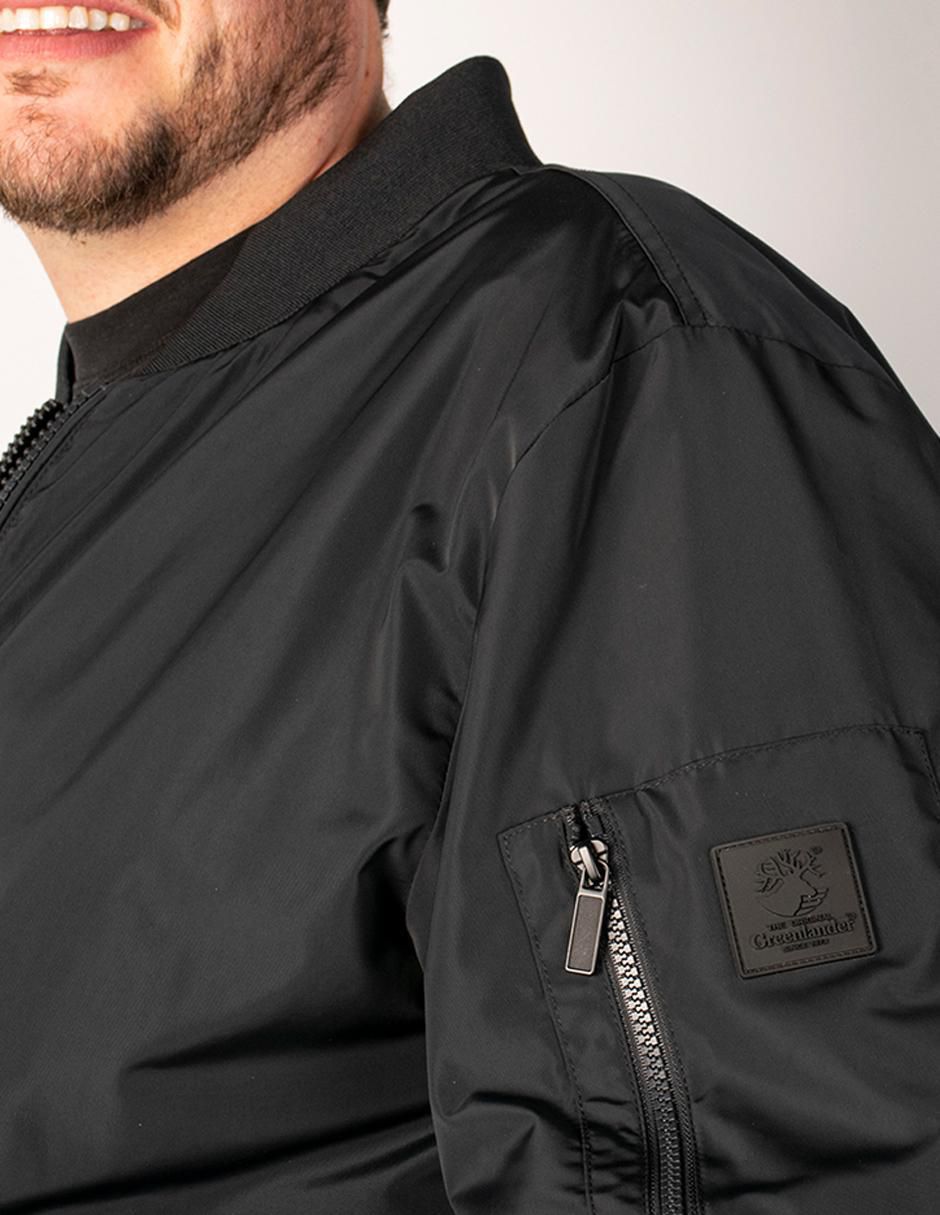 Chamarra bomber con bolsillos para hombre 4