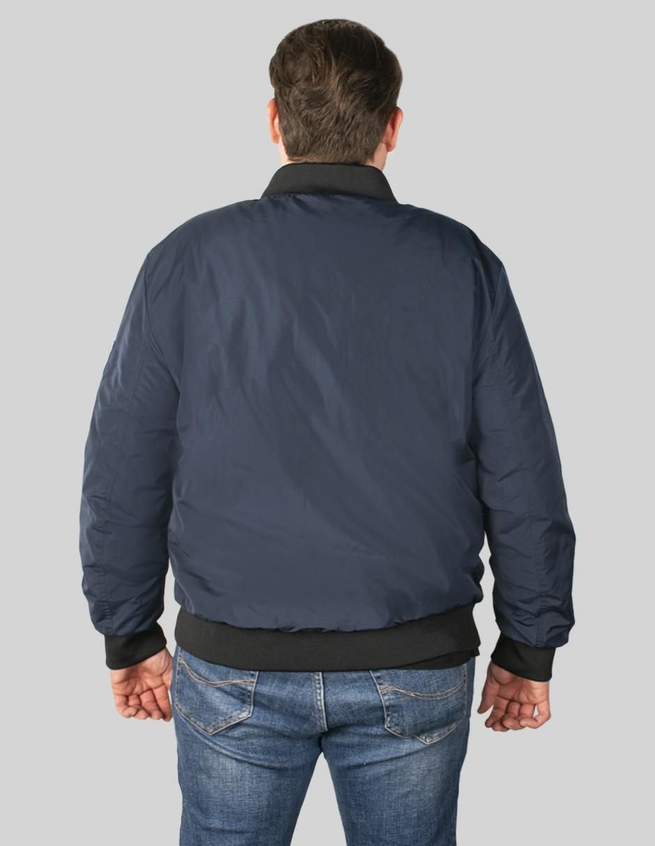 "chamarra" bomber greenlander no "de" poliéster con bolsillos "para hombre"