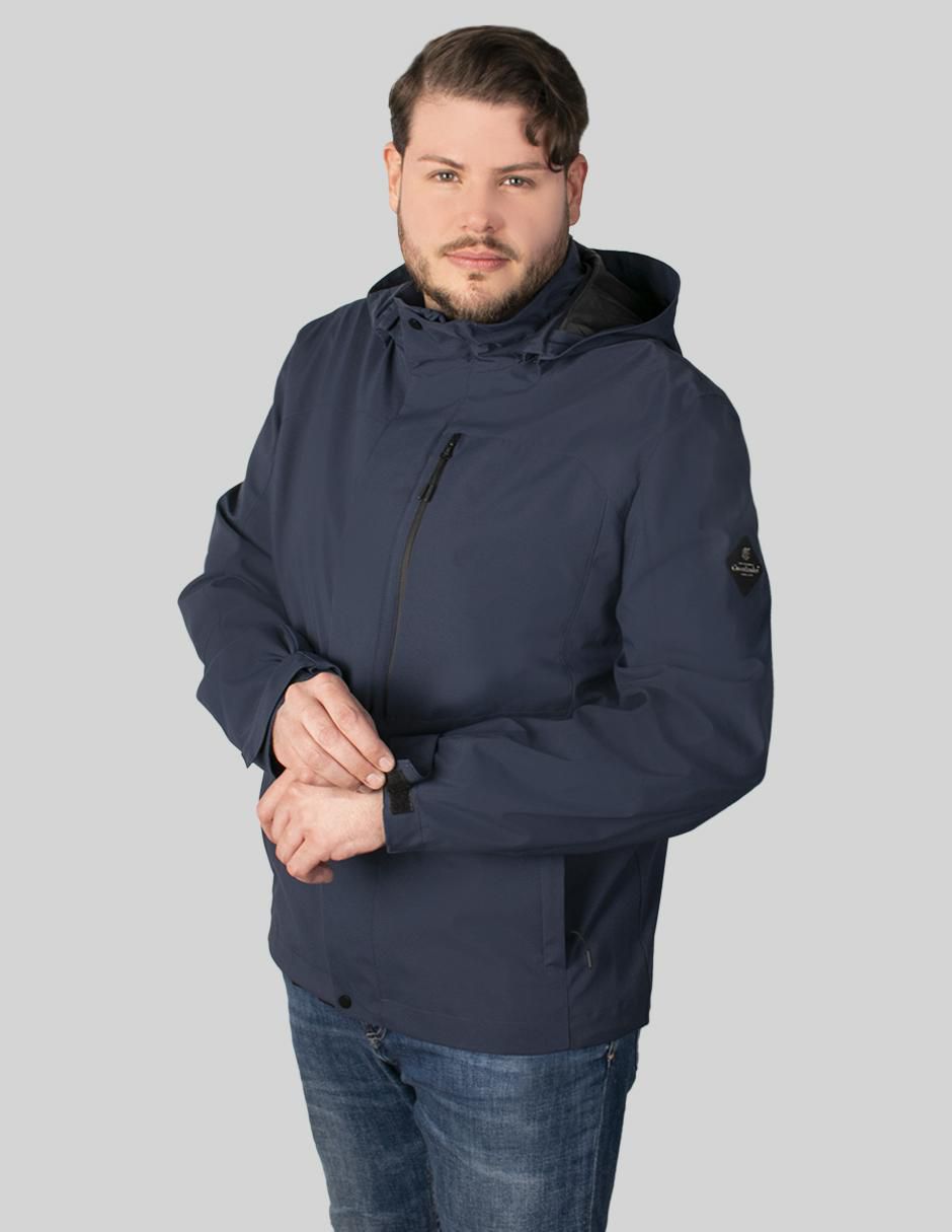 "chamarra" parka greenlander no "de" poliéster con capucha "para hombre"