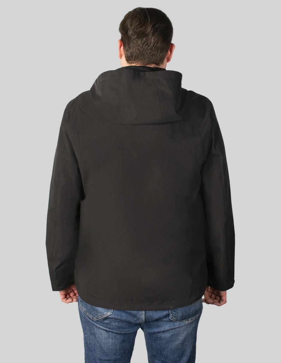 Chamarra parka con capucha para hombre 5