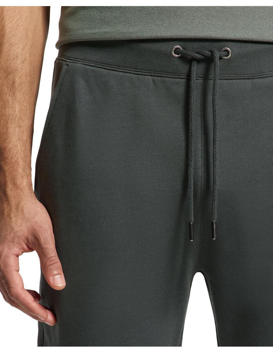 Pants regular con elástico para hombre 4