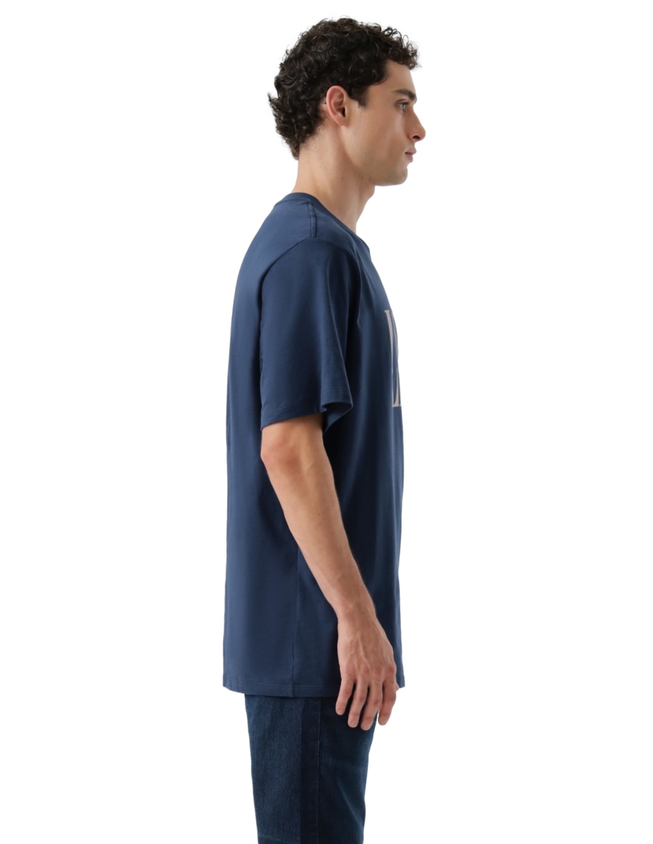 Playera cuello redondo para hombre 2