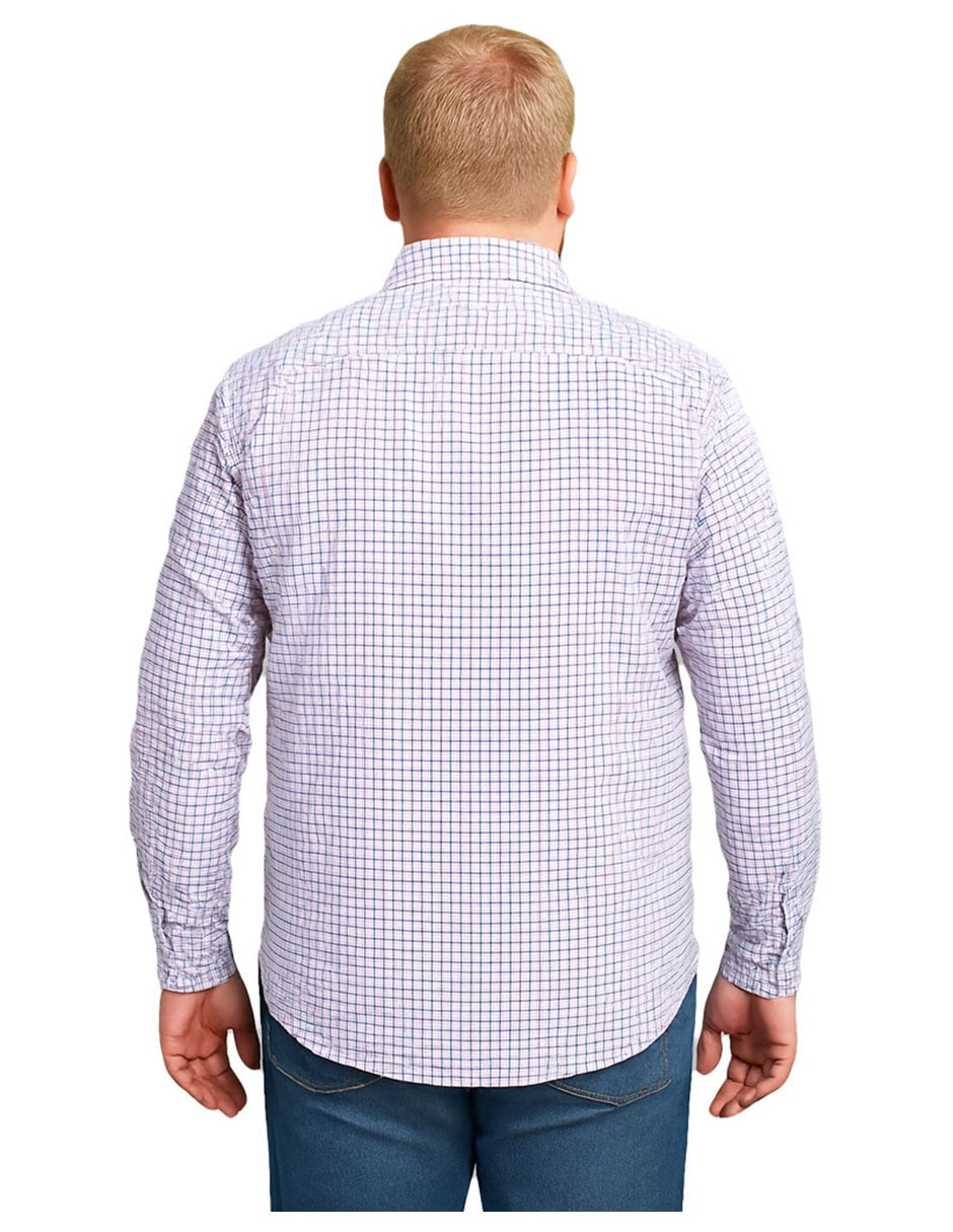 Camisa casual manga larga para hombre 2