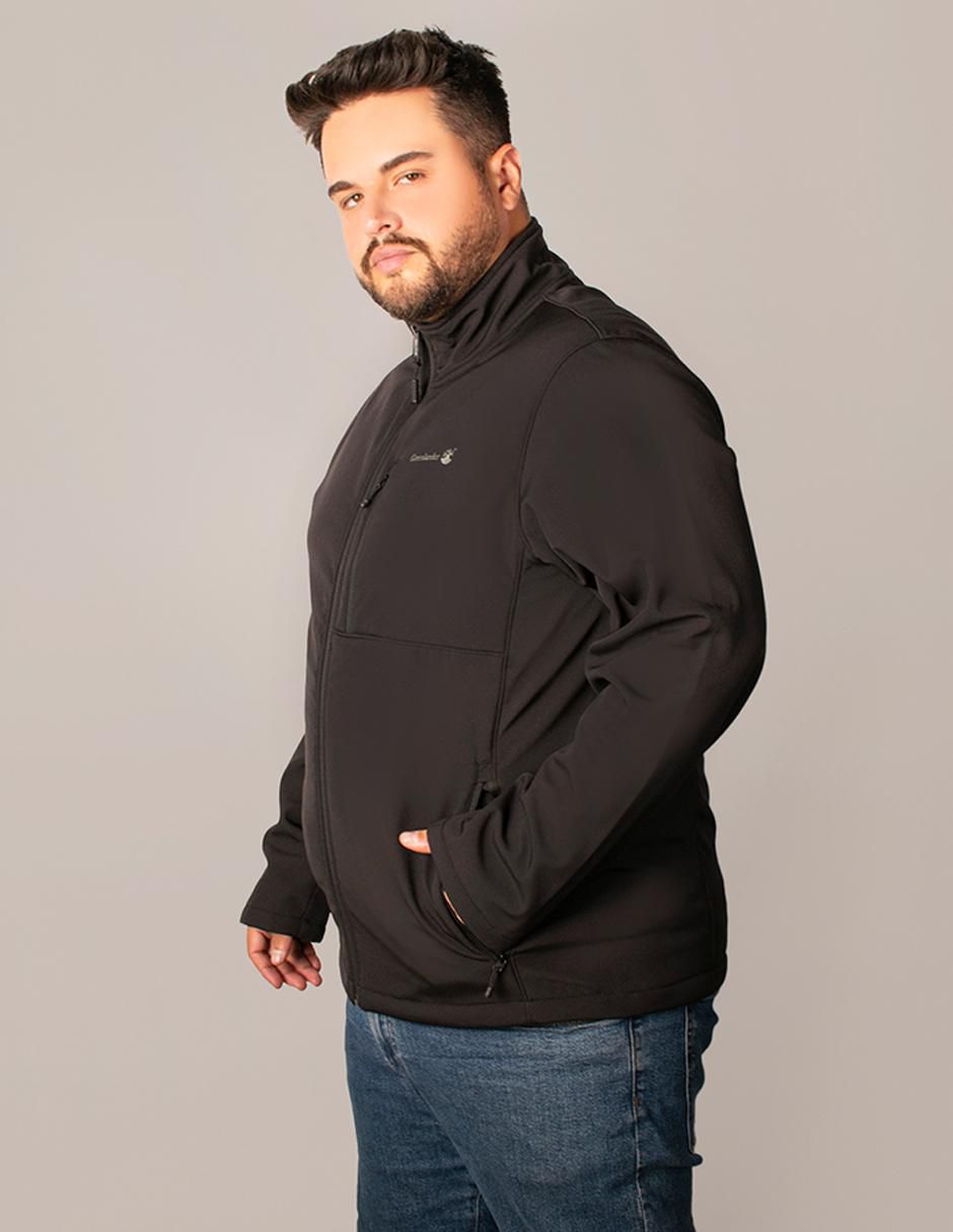 Chamarra casual impermeable con bolsillos para hombre 3